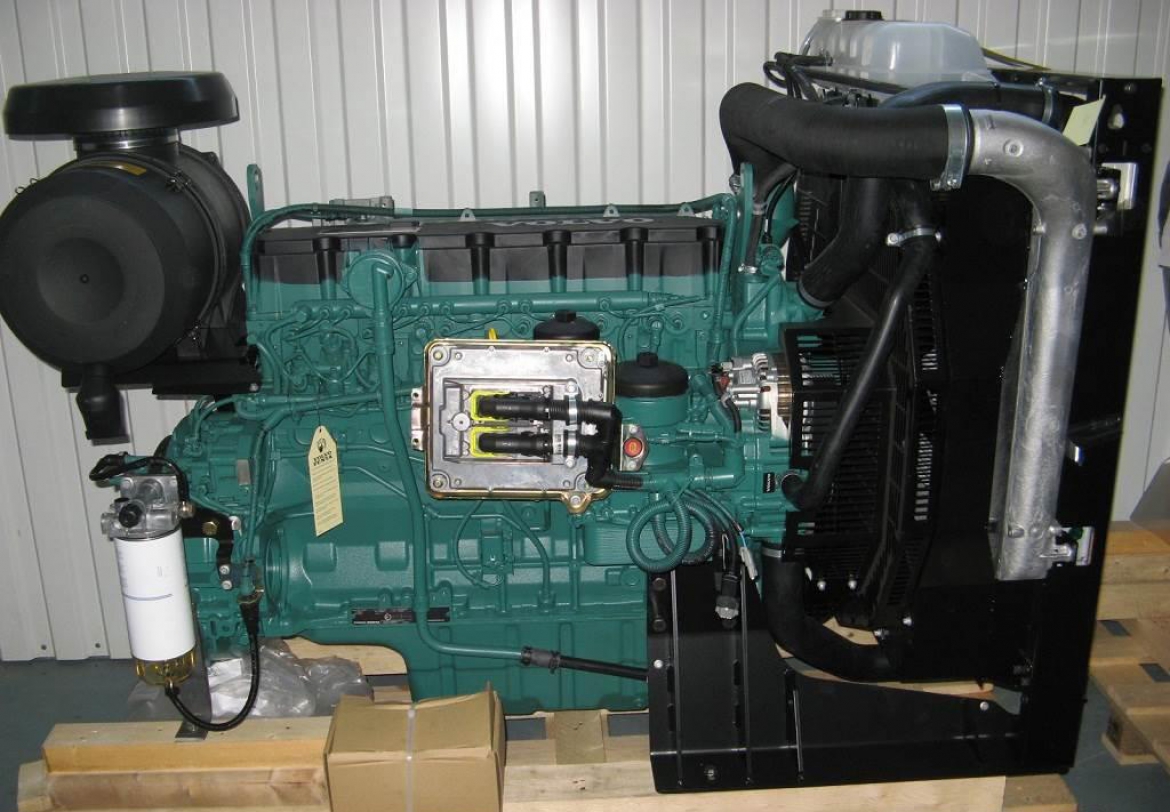 Поставка промышленного дизельного двигателя Volvo Penta TAD734GE