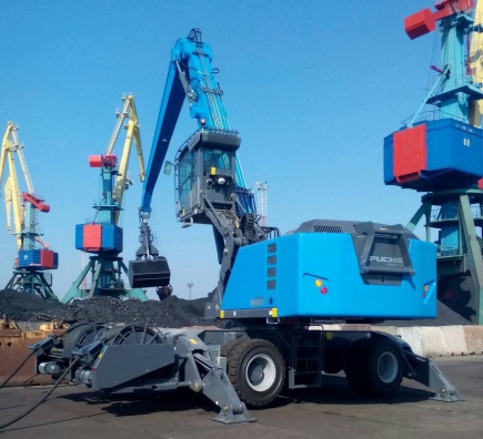 ПОСТАЧАННЯ ГІДРАВЛІЧНОГО ПЕРЕВАНТАЖУВАЧА НА КОЛІСНОМУ ХОДУ TEREX FUCHS MHL 880